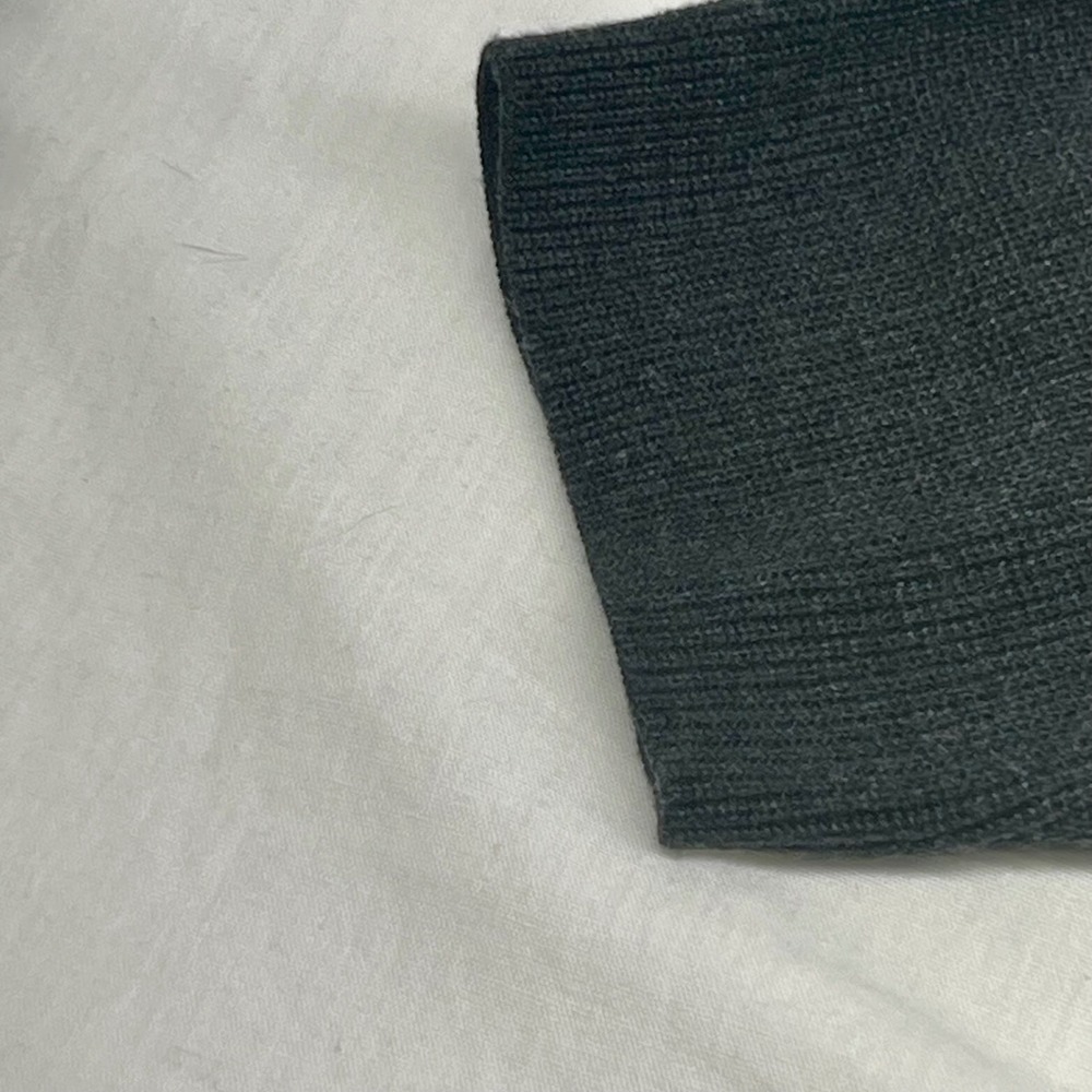 CALVIN KLEIN $129 Stretch Knit Cowl Neck Zip Sweater Dress Size XSak‎ - Picture 3 of 14